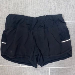 Athleta Black Athletic Shorts
